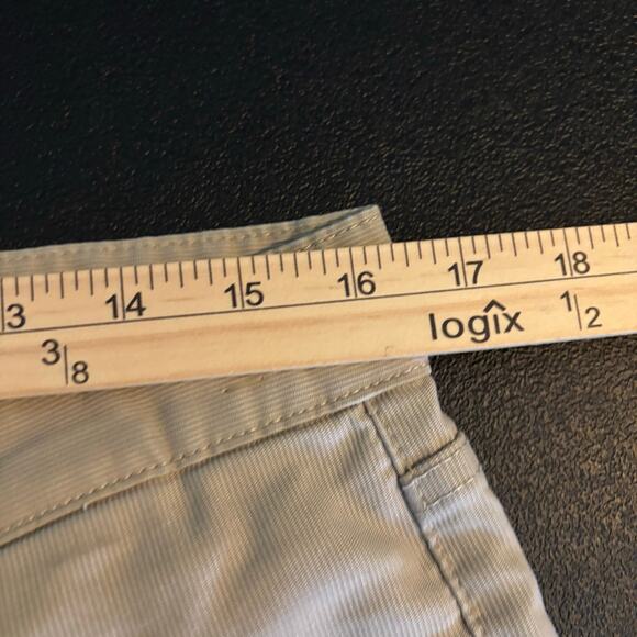 Uniqlo UJ Men's Size 33x34 Khaki Slim Fit Straight Cut Comfort Denim Jeans Pants - Picture 6 of 11